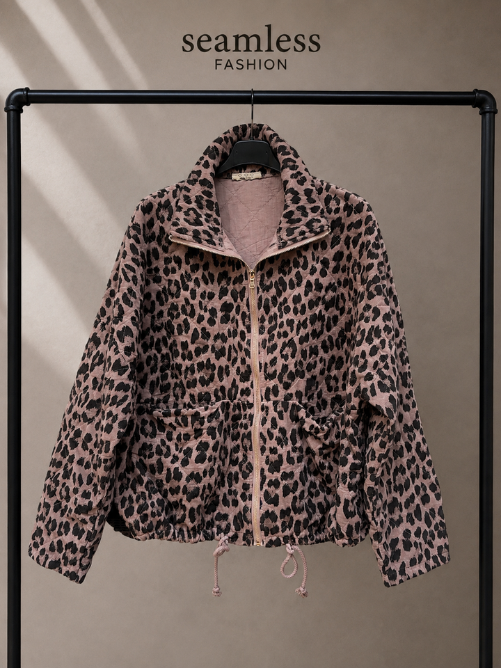 GESTEPPTE LEO CORD JACKE - versch. Farben