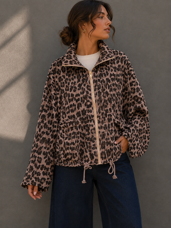 GESTEPPTE LEO CORD JACKE - versch. Farben