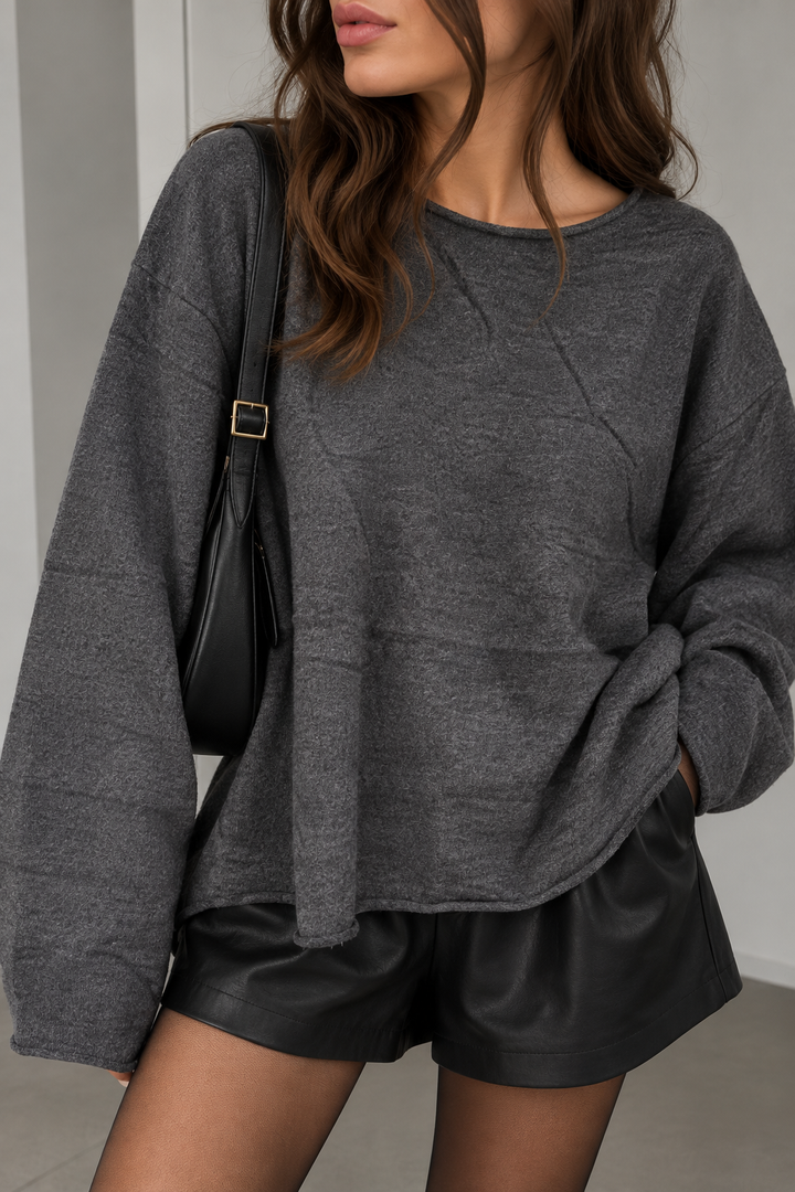 BASIC PULLOVER ELONA - Versch. Farben