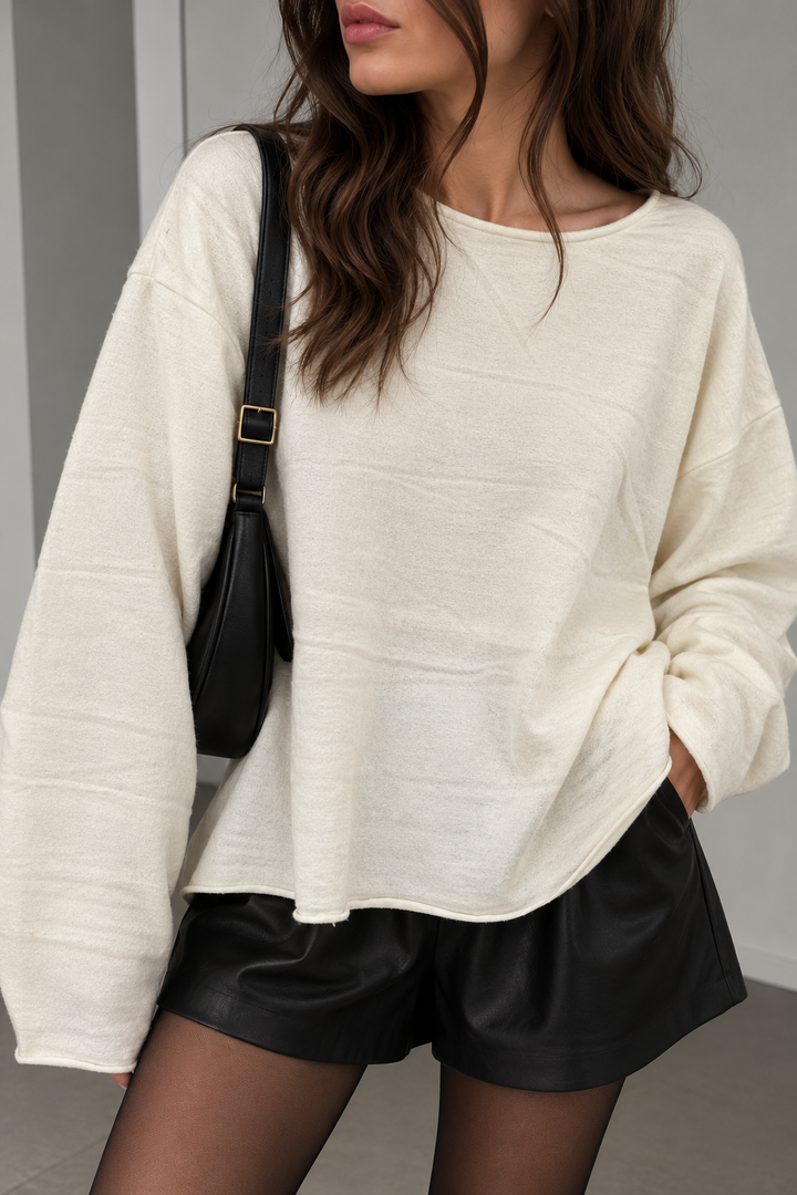 BASIC PULLOVER ELONA - Versch. Farben