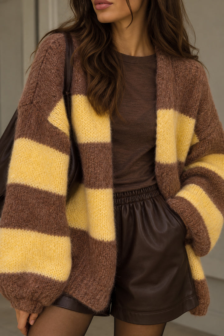 STREIFEN CARDIGAN ENESIA - versch. Farben