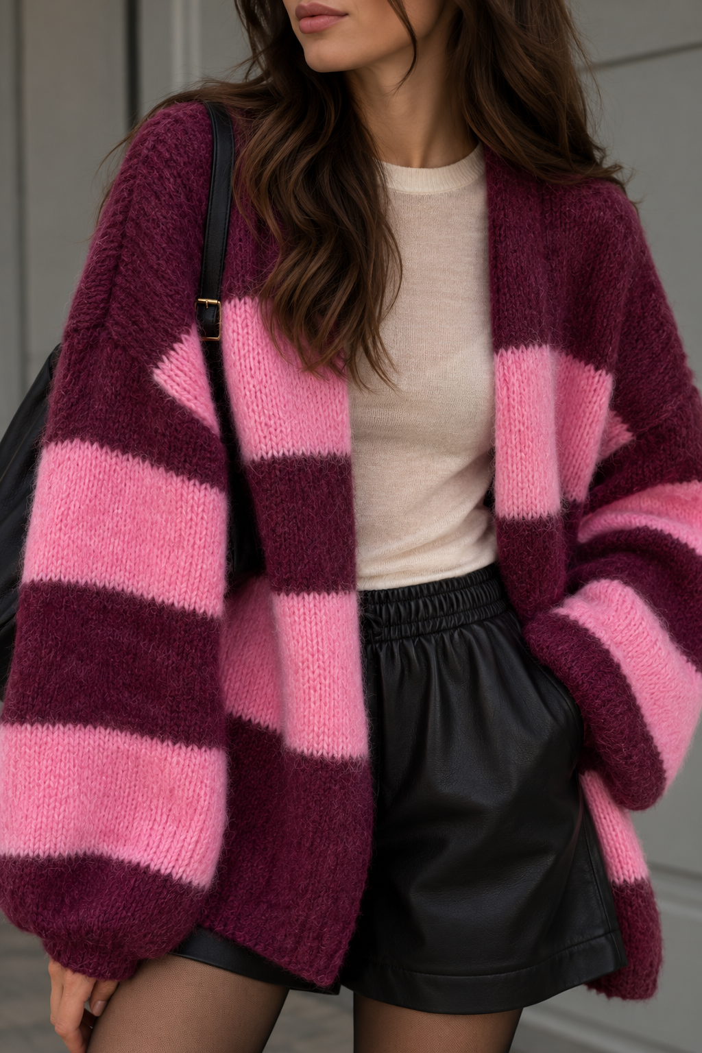 STREIFEN CARDIGAN ENESIA - versch. Farben