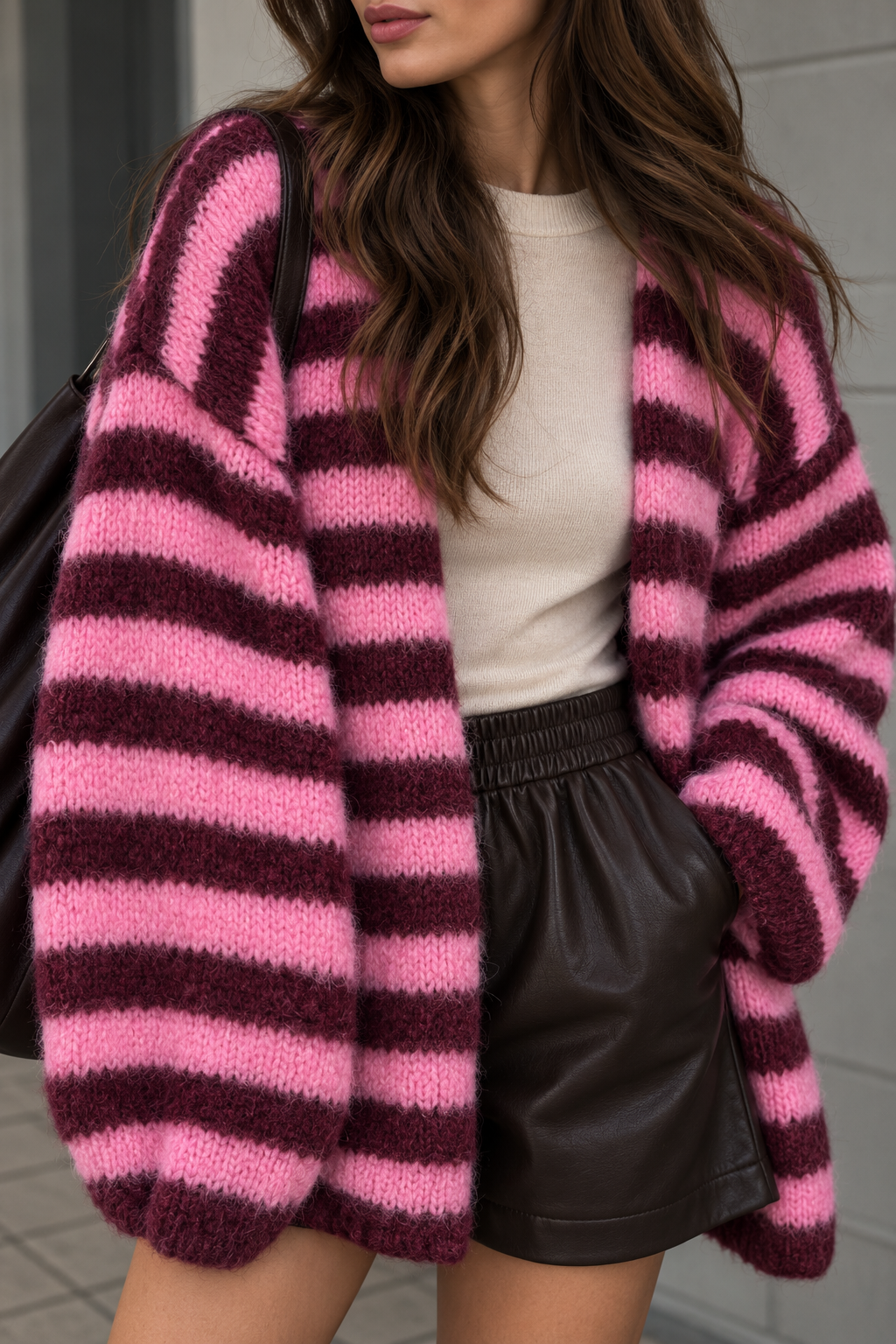 STREIFEN CARDIGAN VICTORIA - versch. Farben