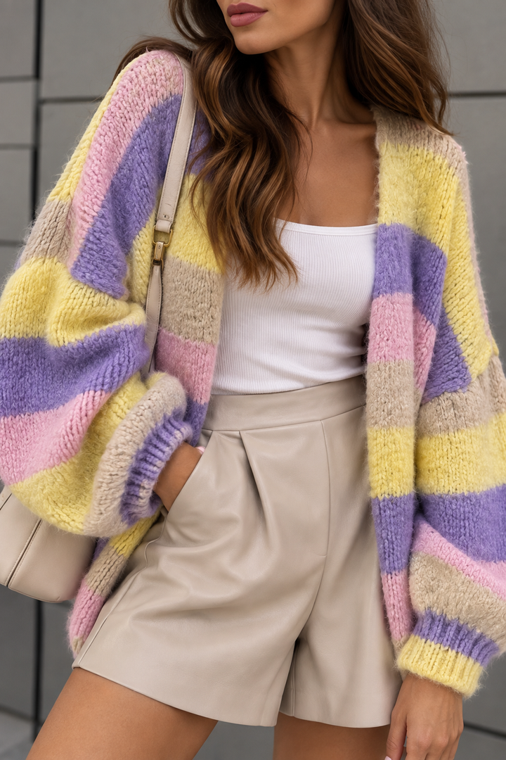 STREIFEN CARDIGAN EMIL - versch. Farben