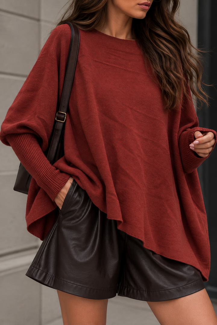 BASIC STRICKPULLOVER NALA - versch. Farben