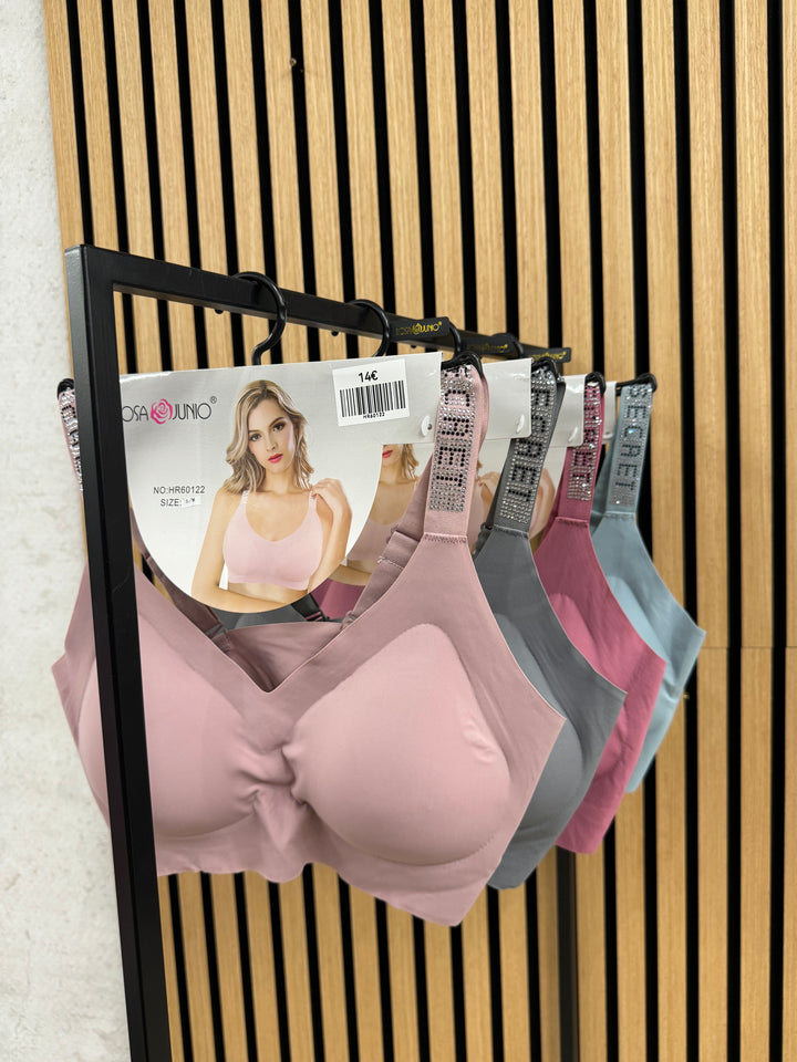 SECRET STRASS BRA - ver. Farben mit (C7)