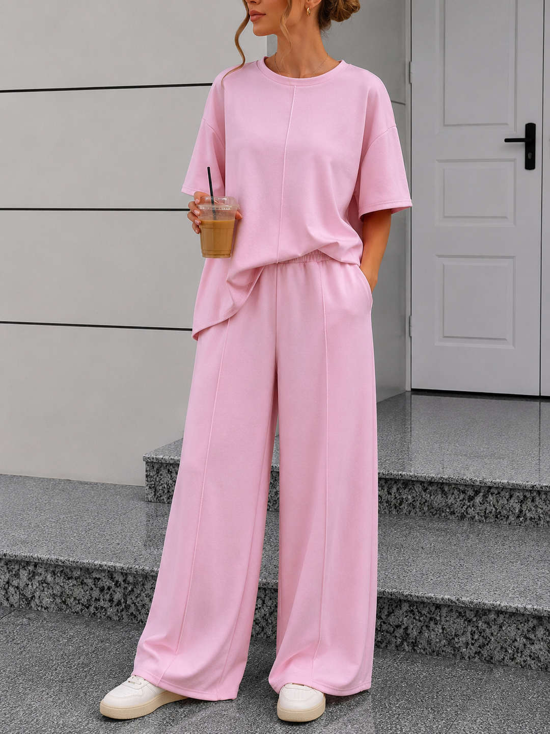 ASYMETRISCHES SET KATY - versch. Farben