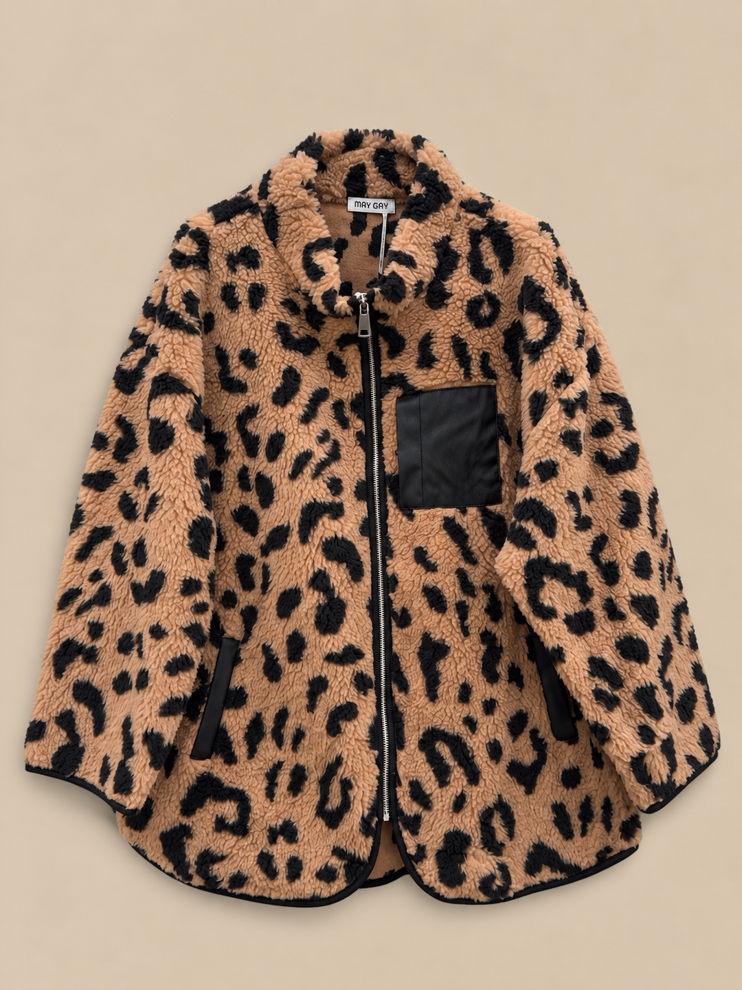 LEO TEDDY JACKE - Camel