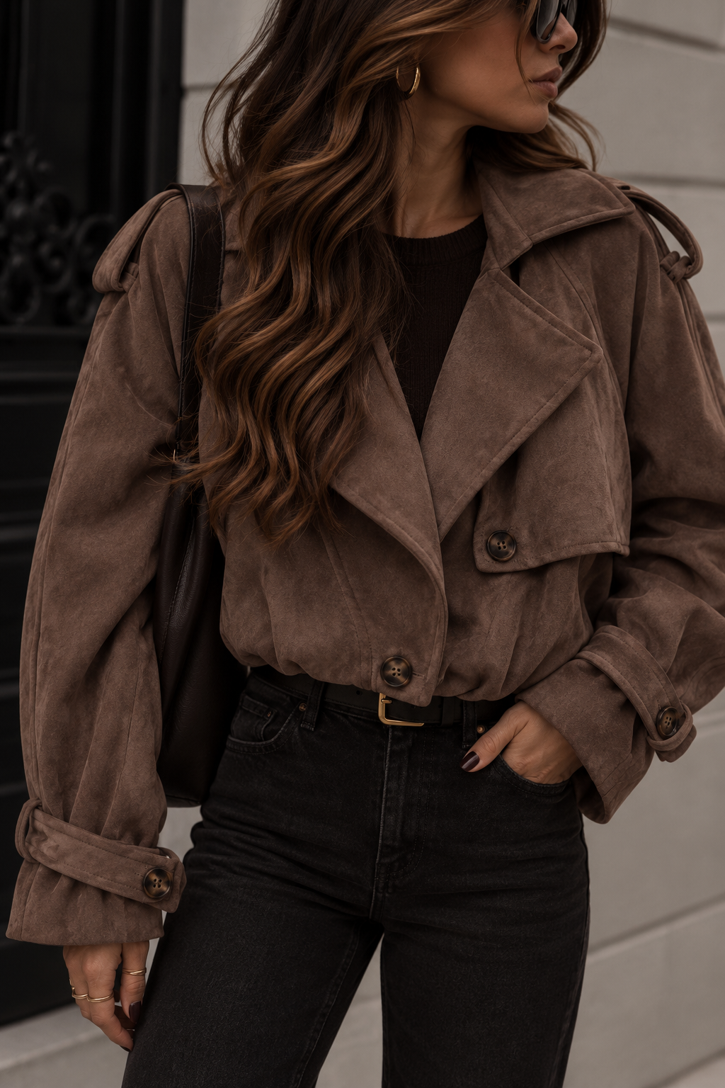 KURZE WILDLEDEROPTIK JACKE BIRK - versch. Farben
