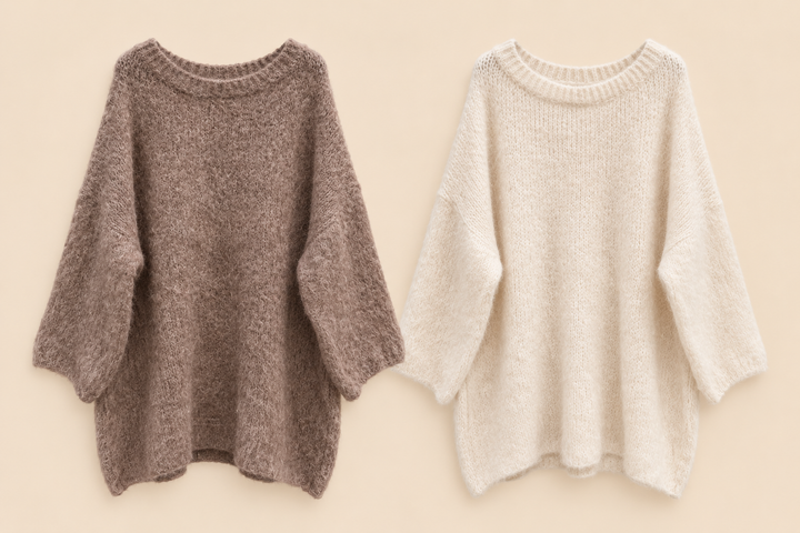 LONGPULLOVER COZY - versch. Farben