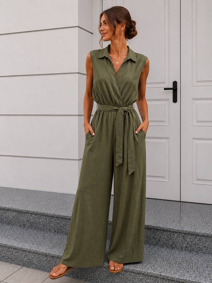 LANGER OVERALL mit Kragen - versch. Farben
