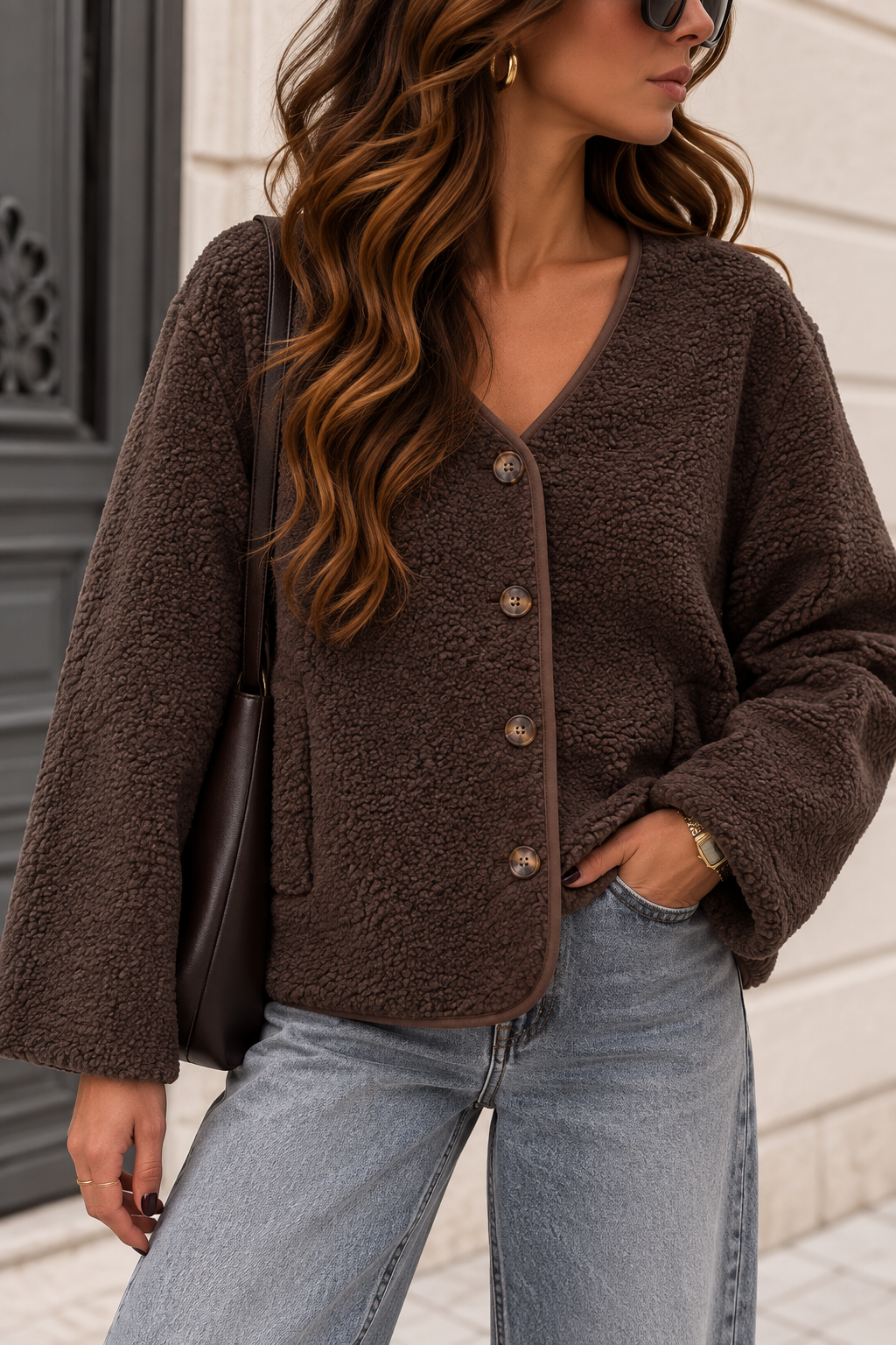 TEDDY JACKE RITA - versch. Farben