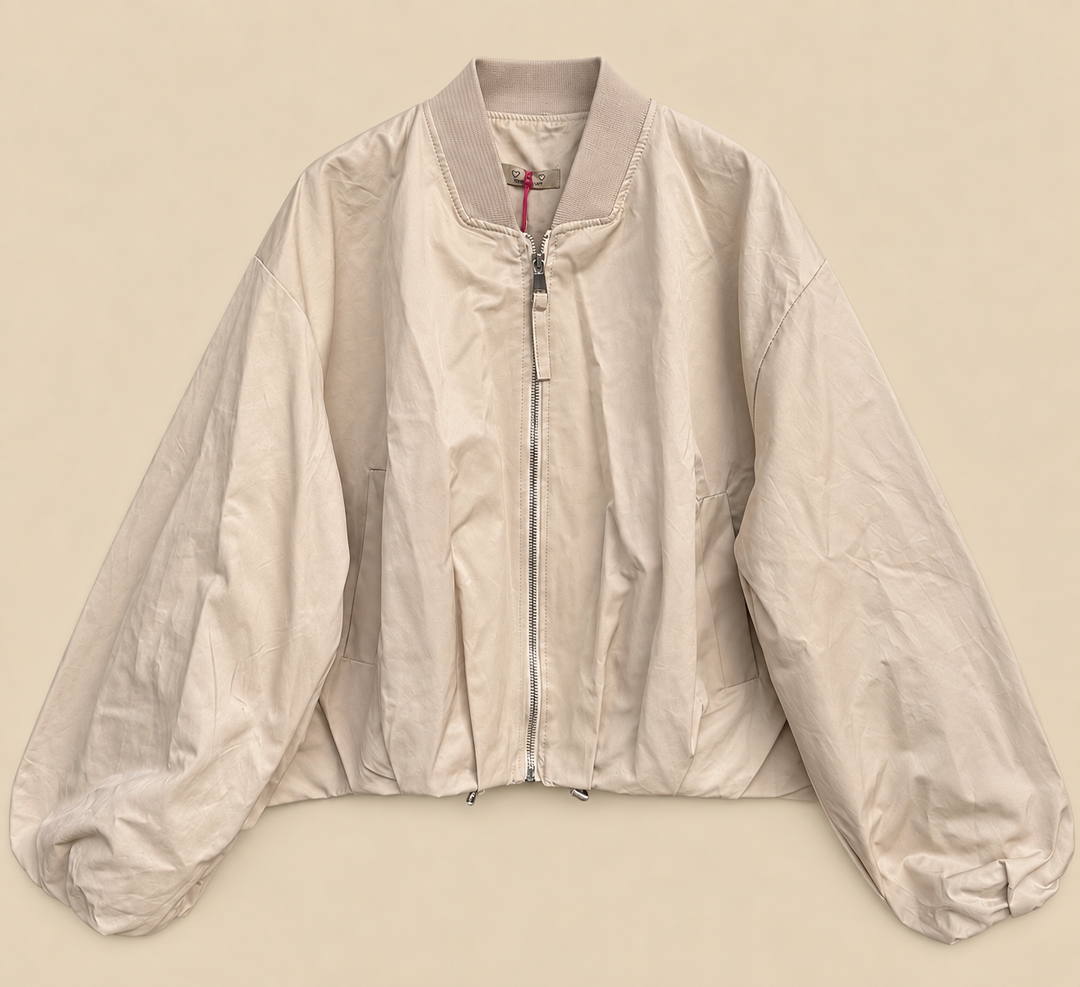 BOMBERJACKE ELLA - beige