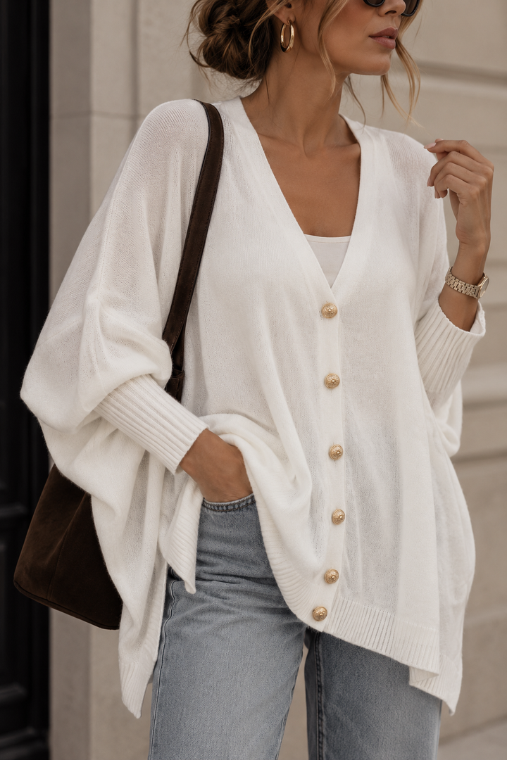 SOFT OVERSIZE STRICKJACKE MADRID - versch. Farben