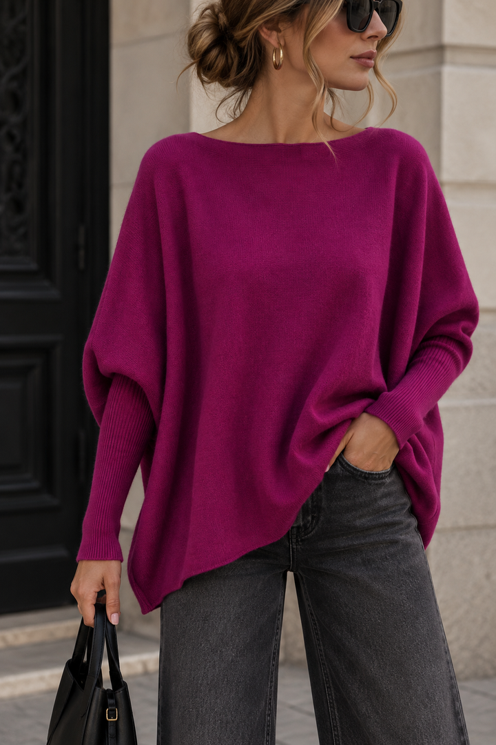 BASIC STRICKPULLOVER NALA - versch. Farben