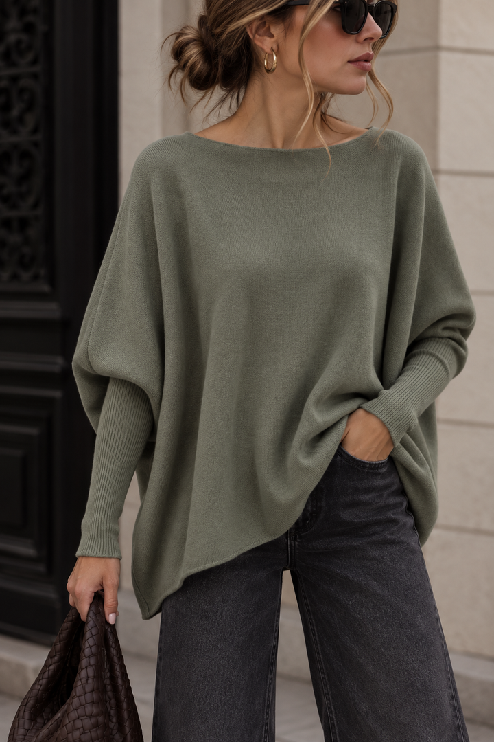 BASIC STRICKPULLOVER NALA - versch. Farben