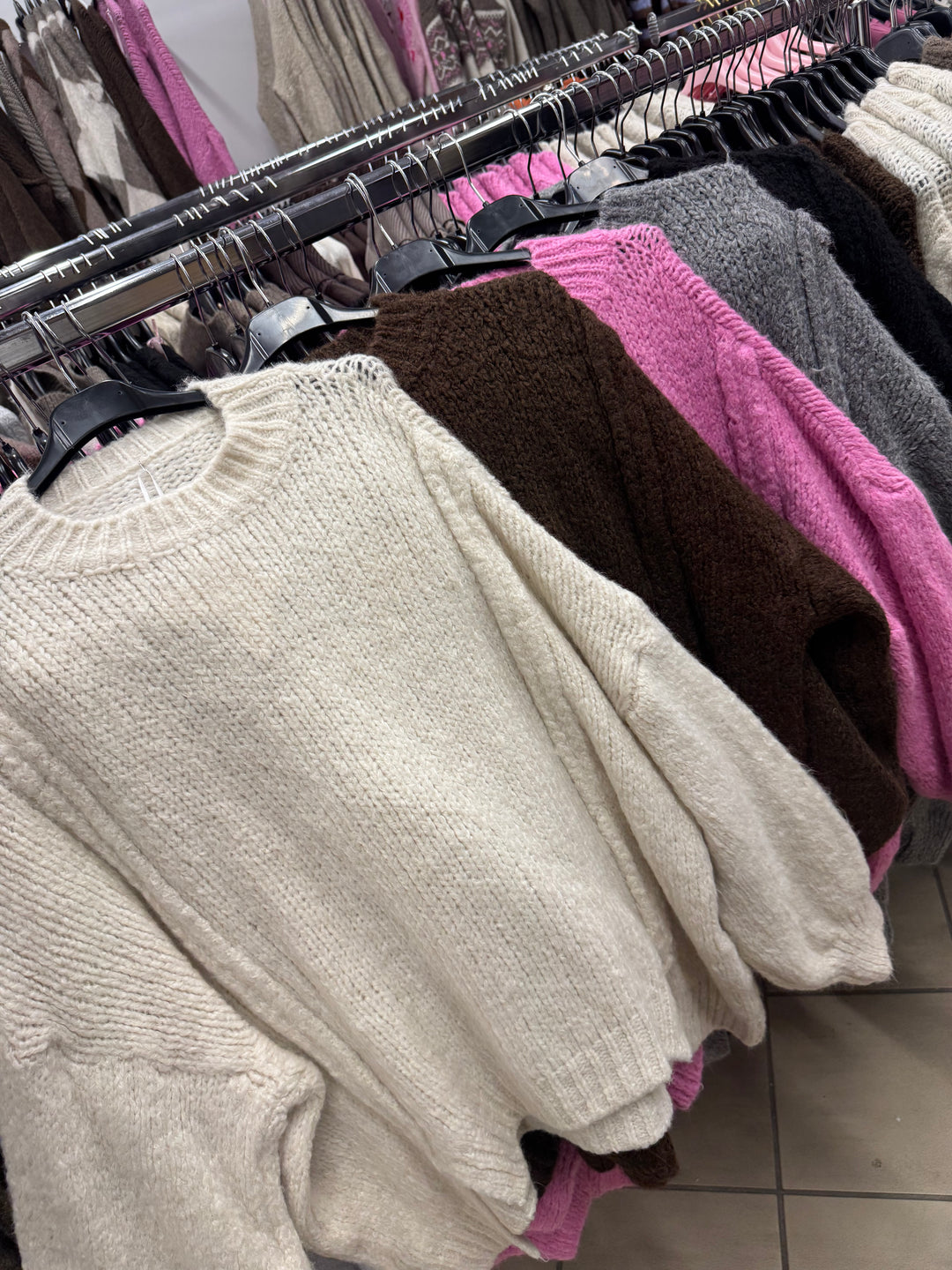 OVERSIZE STRICKPULLOVER MARLA - versch. Farben