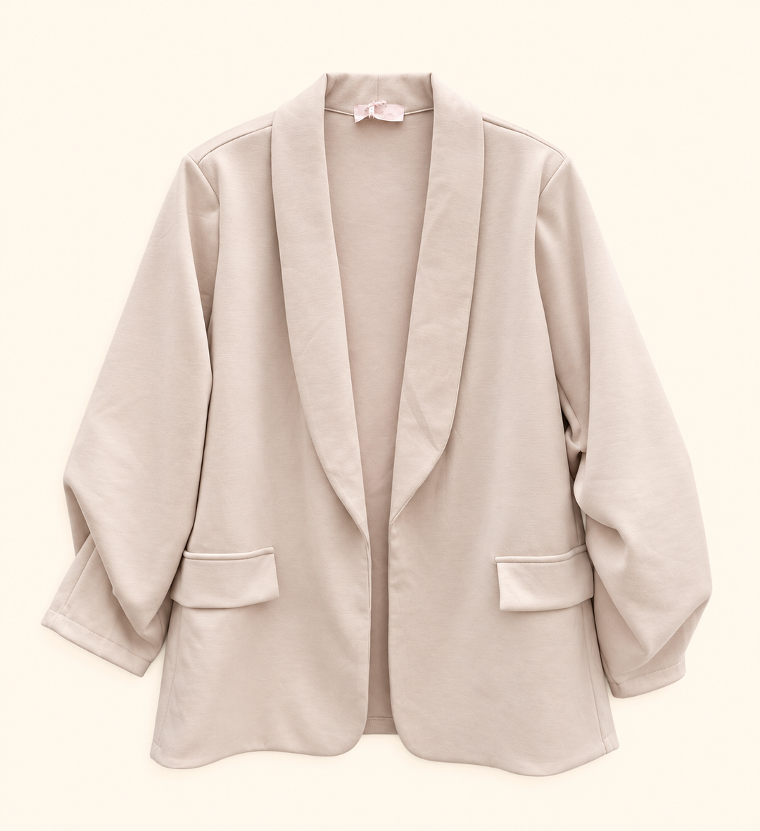 OVERSIZE CURVY BLAZER mit Raffung - versch. Farben