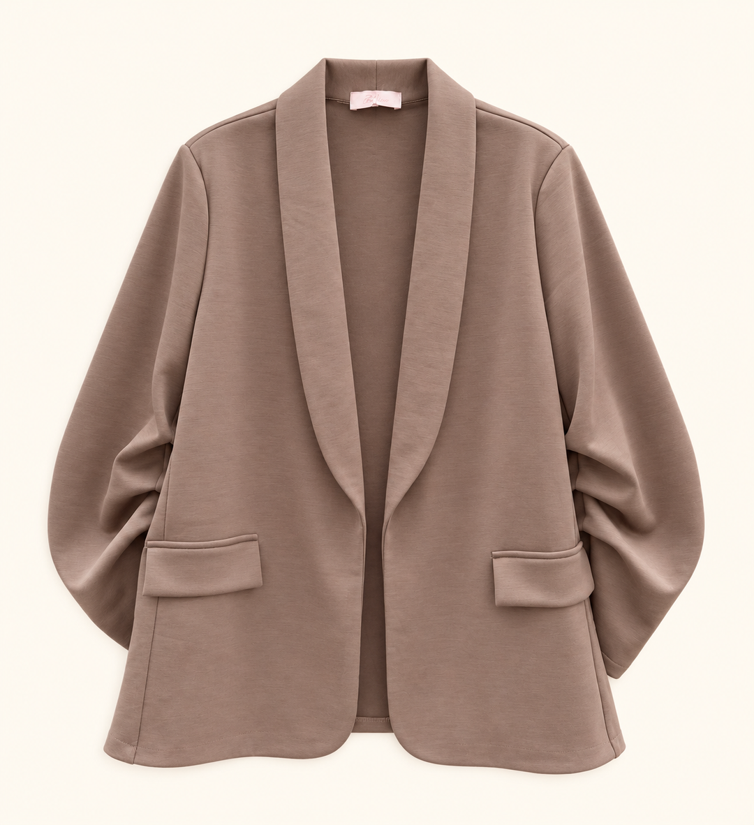 OVERSIZE CURVY BLAZER mit Raffung - versch. Farben