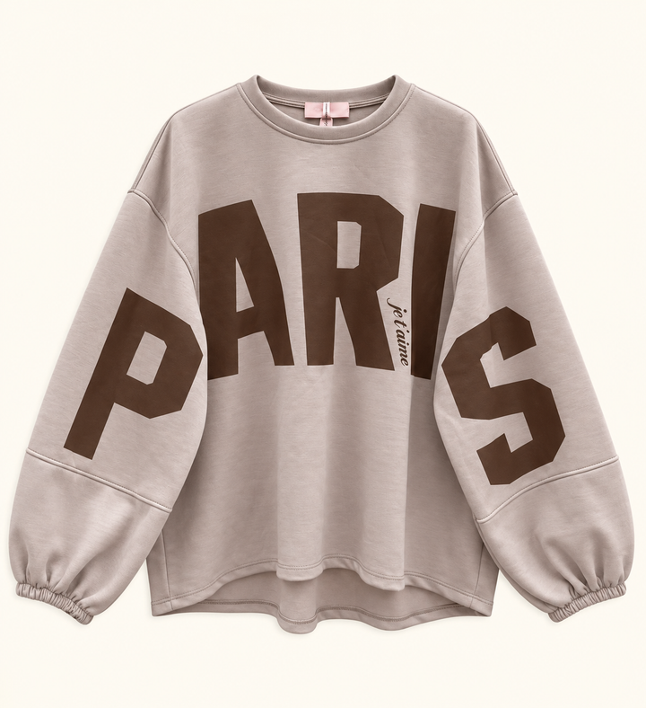 OVERSIZE PARIS SWEATSHIRT - versch. Farben