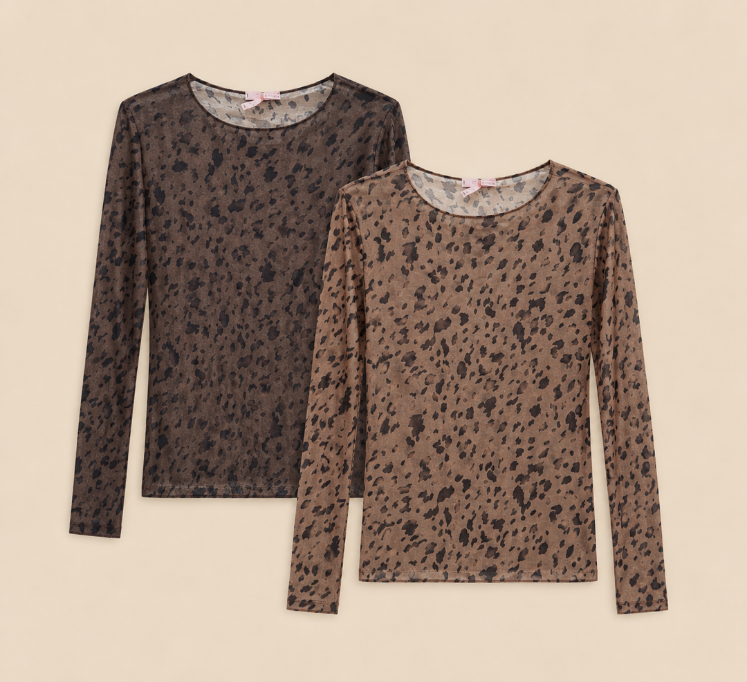 DÜNNES KASCHMIR SPOT LONGSLEEVE - versch. Farben