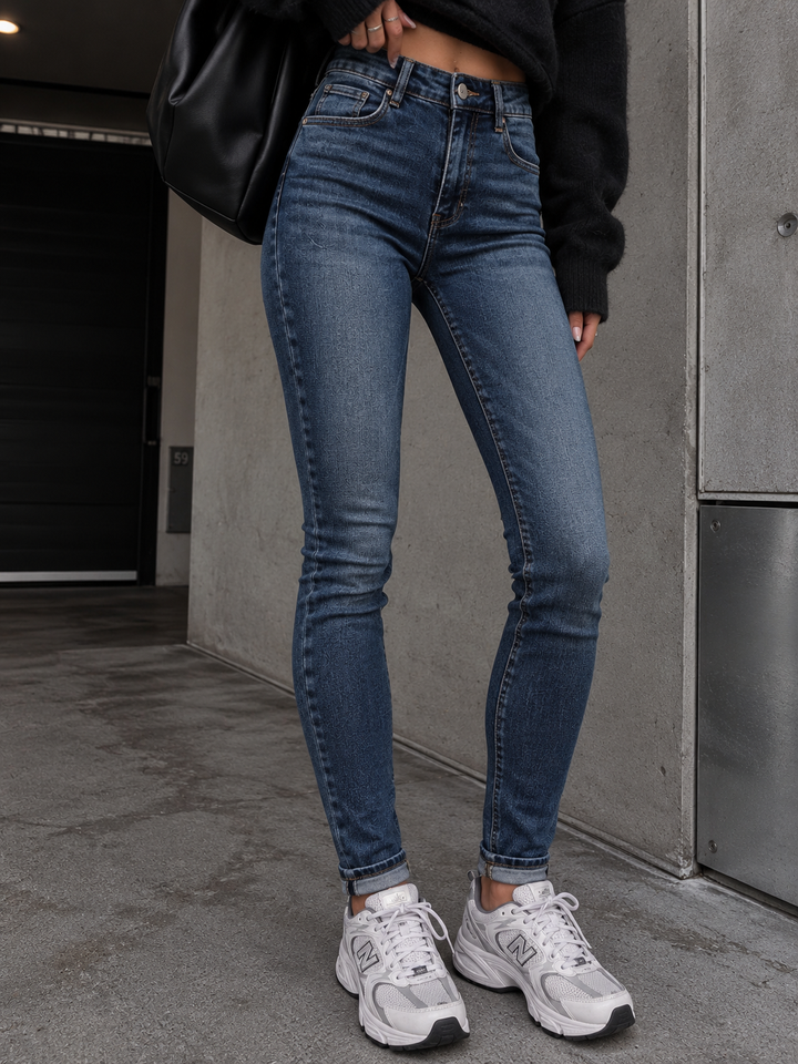 HIGH WAIST SKINNY JEANS LISA