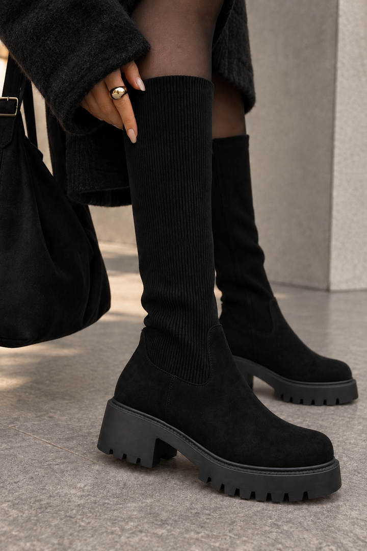 STOCKHOLM KNIT STIEFEL - Versch. Farben