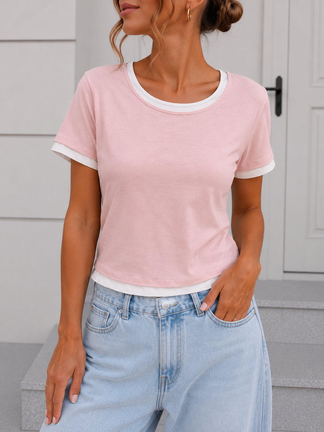 2in1 T-SHIRT VER. FARBEN