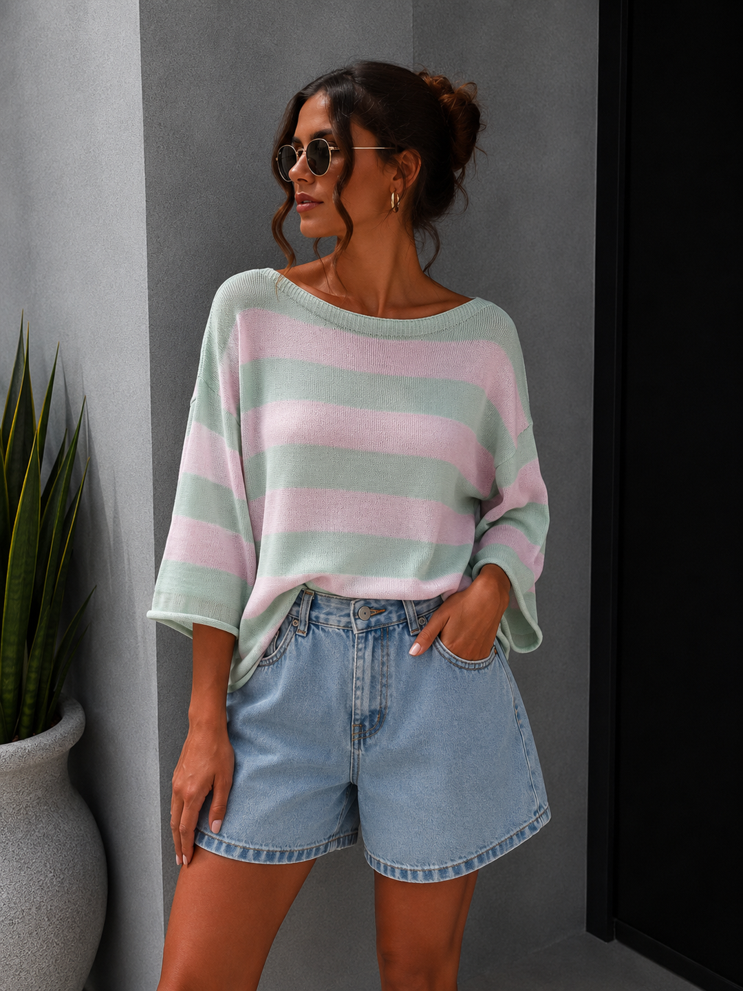 LEICHTER PULLOVER EVI - versch. Farben