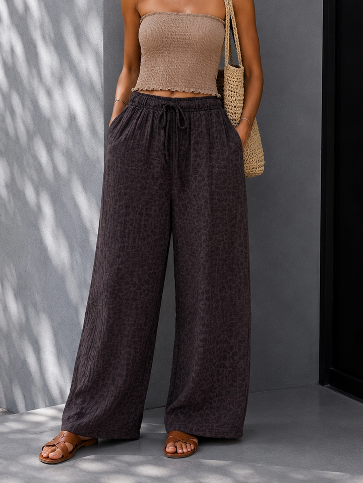 LANGE LEO MUSSELIN HOSE - versch. Farben