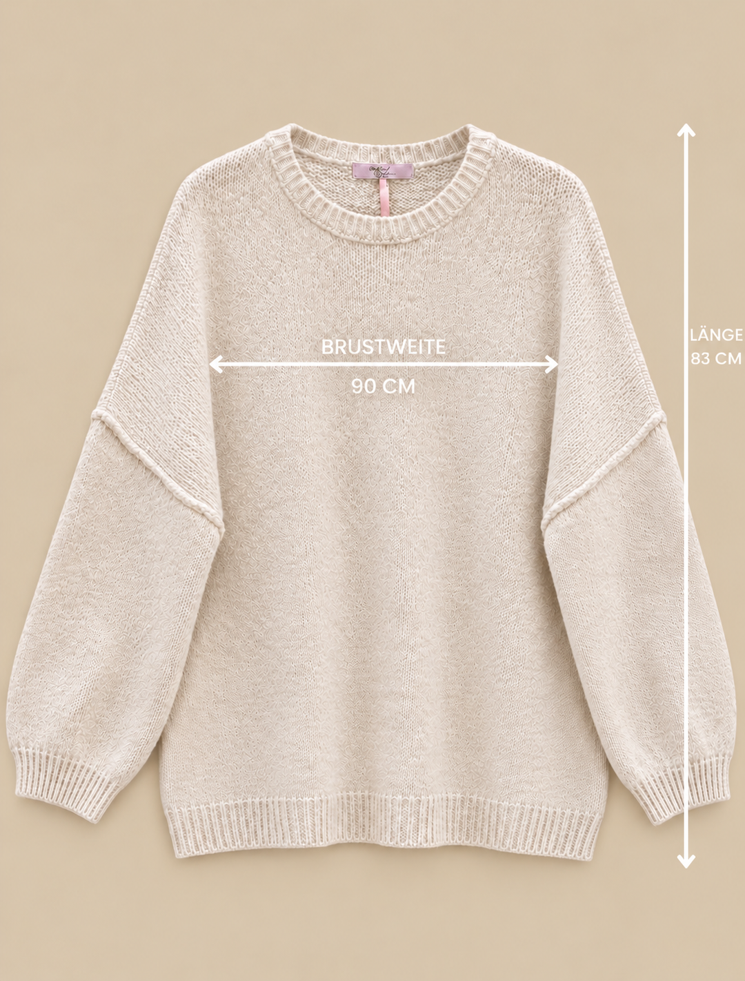 OVERSIZE LONGPULLOVER MAILO - Versch. Farben