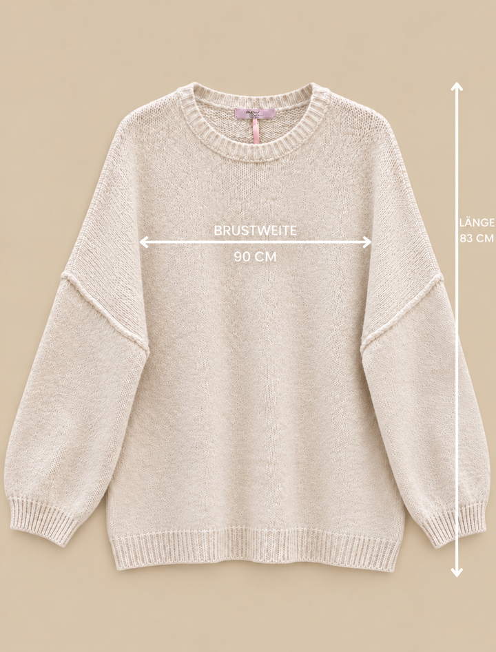 OVERSIZE LONGPULLOVER MAILO - Versch. Farben