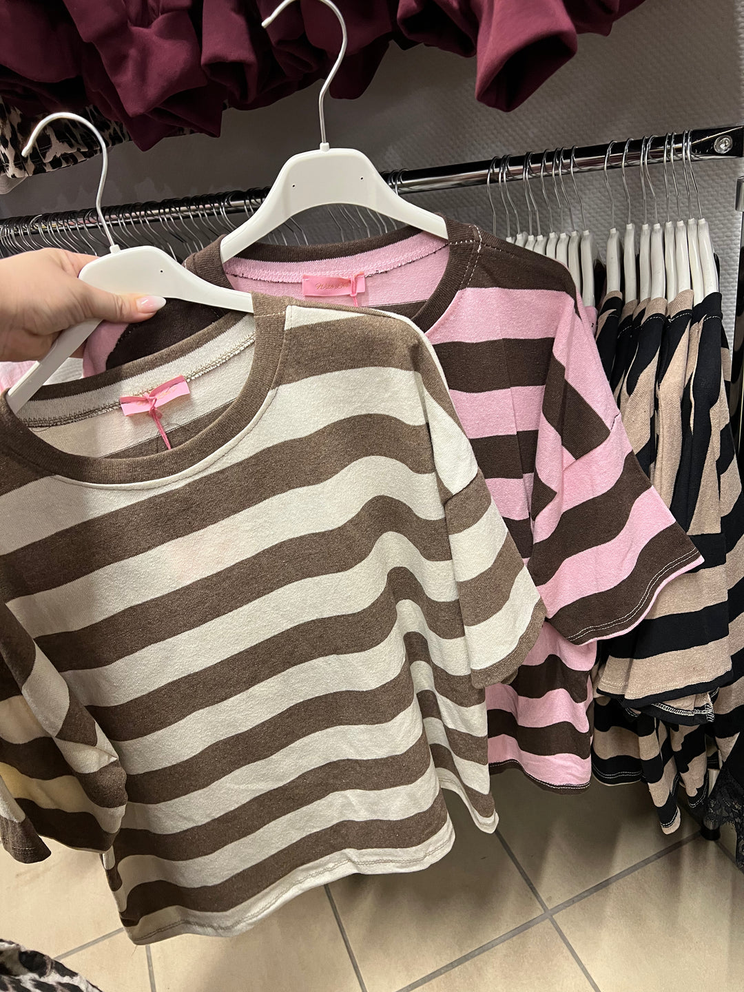 STREIFEN SHIRT BELLA - Versch. Farben