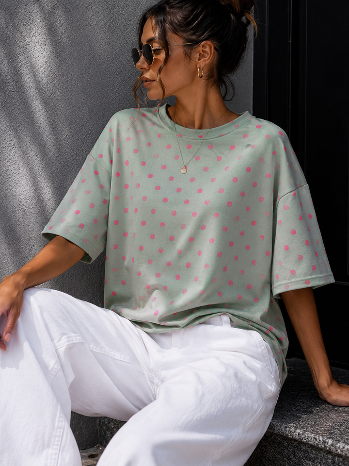 PUNKTE T-SHIRT LISBETH - versch. Farben