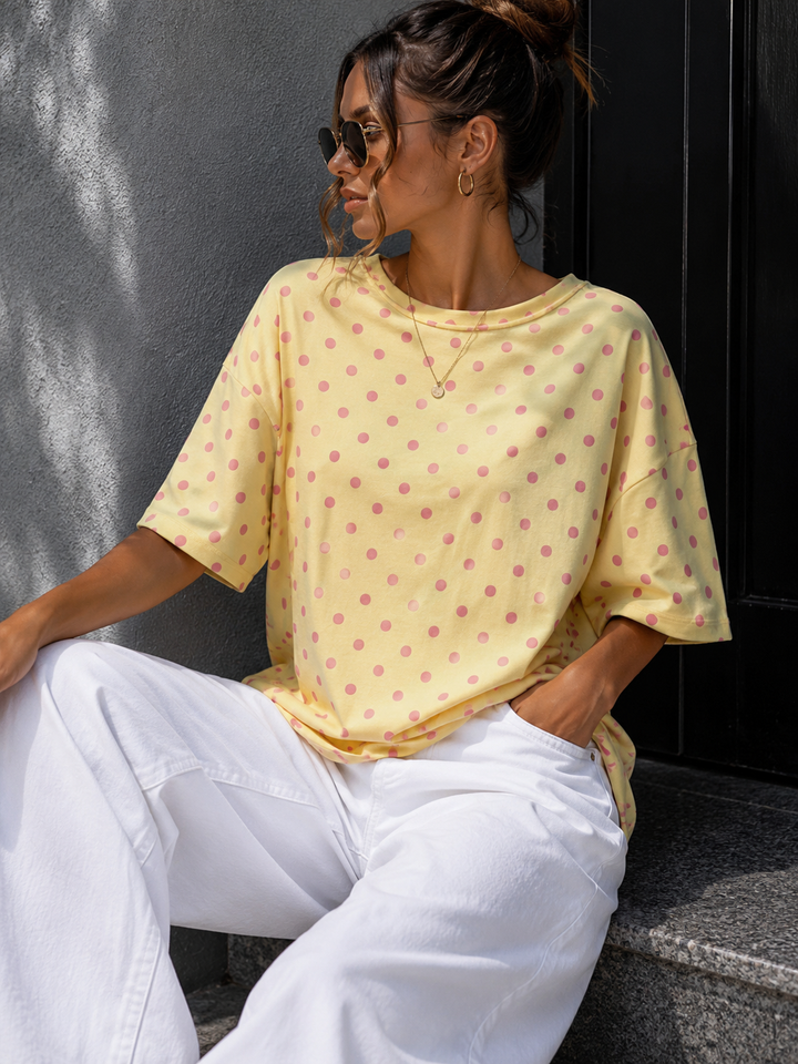 PUNKTE T-SHIRT LISBETH - versch. Farben