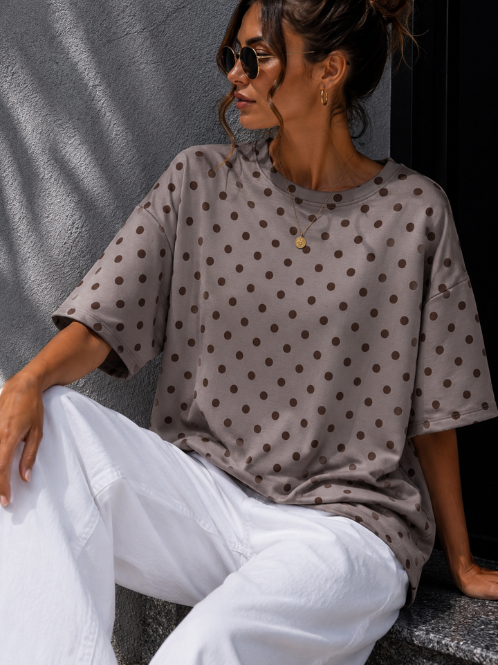 PUNKTE T-SHIRT LISBETH - versch. Farben