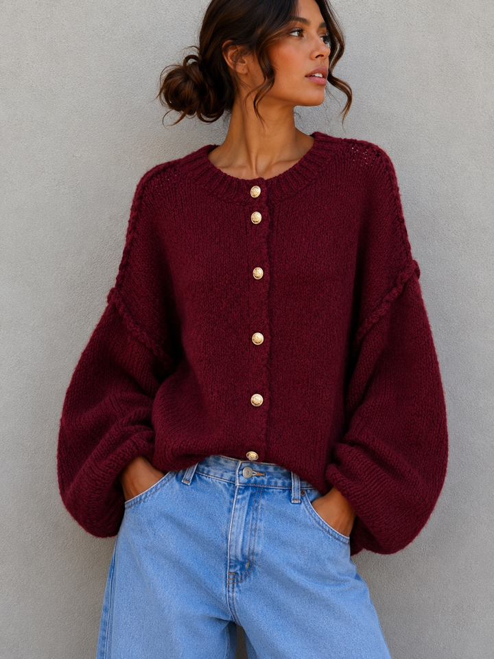 STRICKJACKE MAIRA - versch. Farben