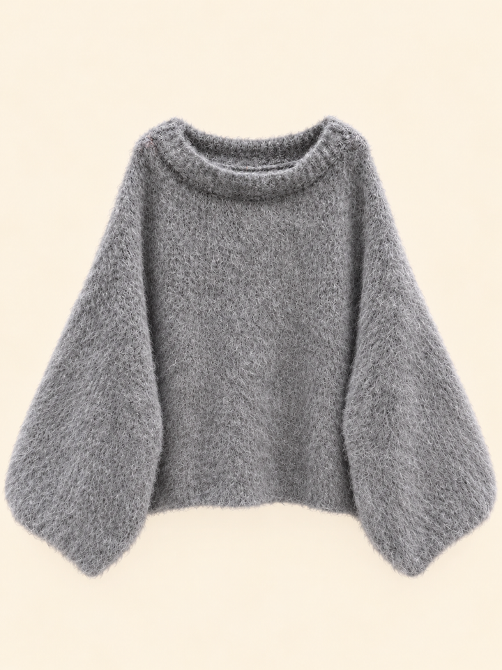 BASIC COZY STRICKPULLOVER - versch. Farben