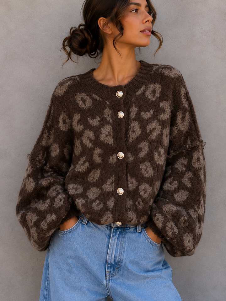 LEO STRICKJACKE MAIRA - Versch. Farben