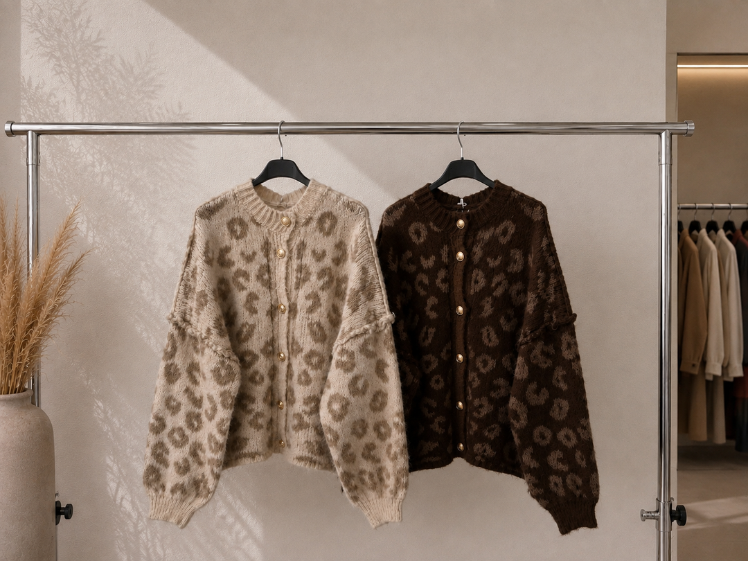 LEO STRICKJACKE MAIRA - Versch. Farben