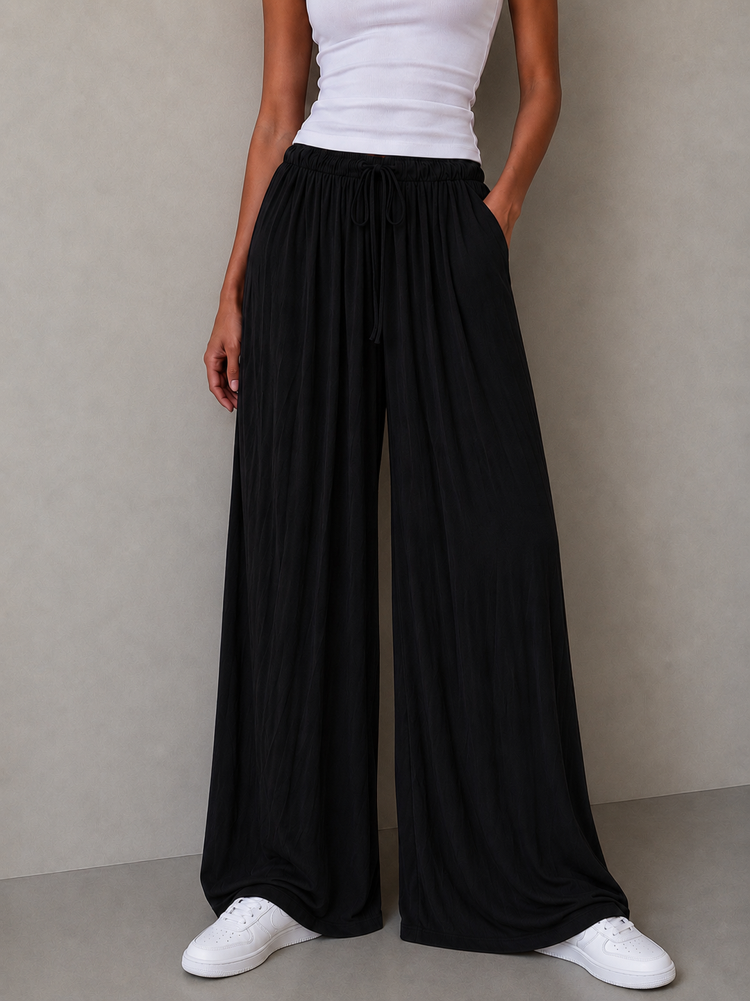WEITE VISKOSE HOSE SHERLY - versch. Farben