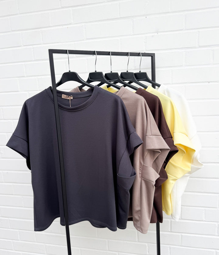 OVERSIZE T-SHIRT GINA - versch. Farben
