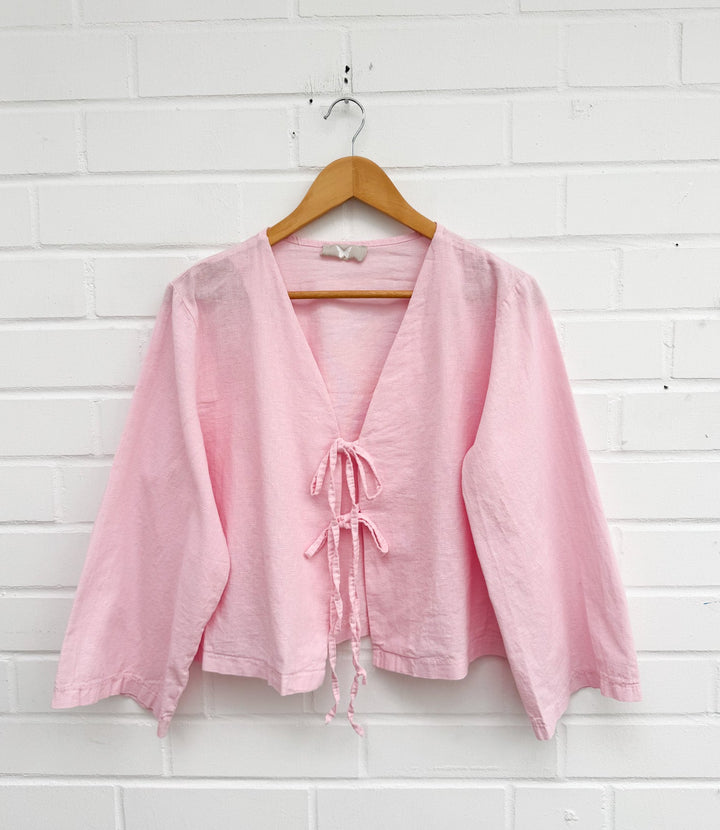 LINO SCHLEIFEN BLUSE - versch. Farben