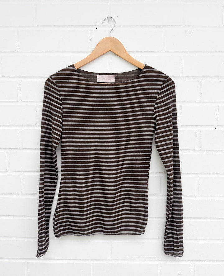 STREIFEN KASCHMIR LONGSLEEVE - versch. Farben