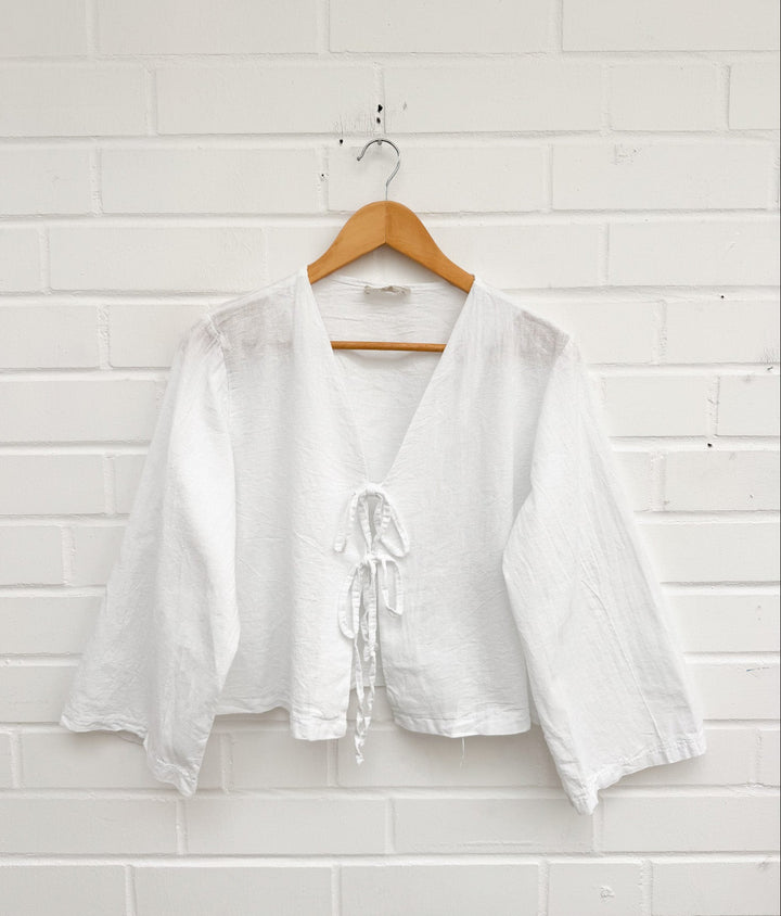LINO SCHLEIFEN BLUSE - versch. Farben