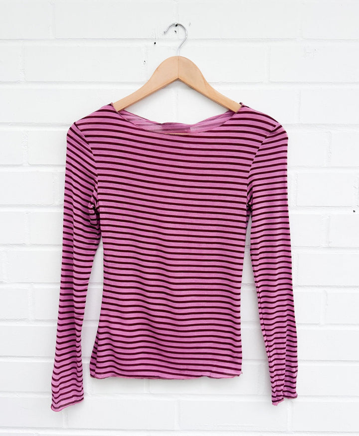 STREIFEN KASCHMIR LONGSLEEVE - versch. Farben