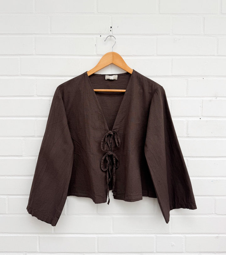 LINO SCHLEIFEN BLUSE - versch. Farben