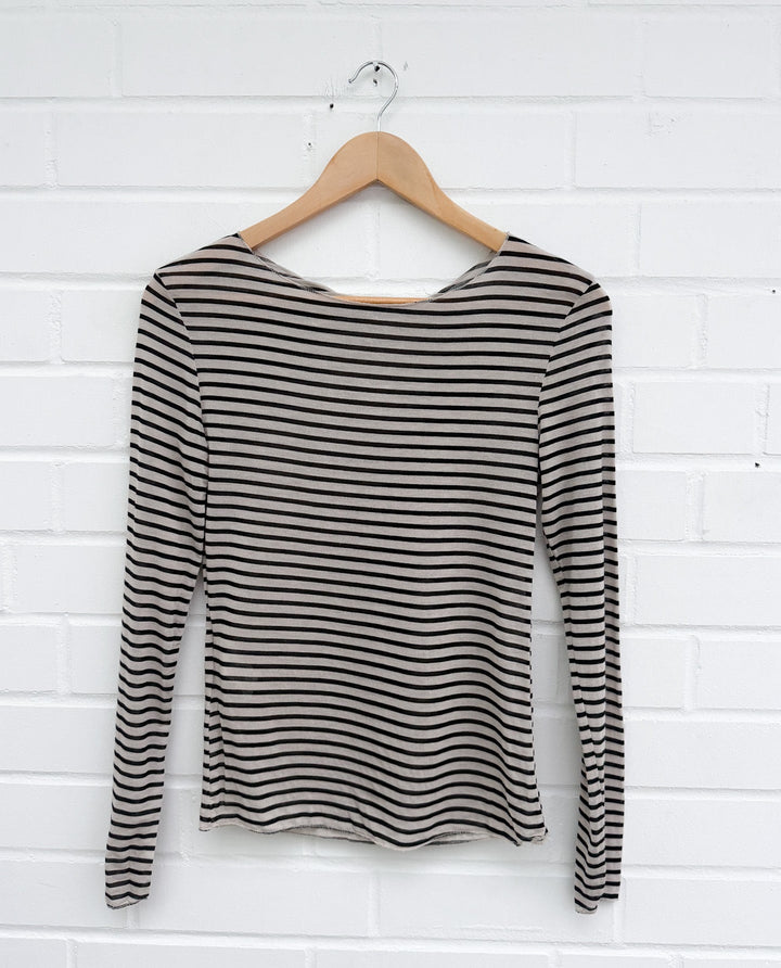 STREIFEN KASCHMIR LONGSLEEVE - versch. Farben