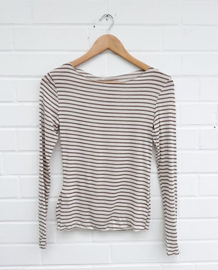 STREIFEN KASCHMIR LONGSLEEVE - versch. Farben