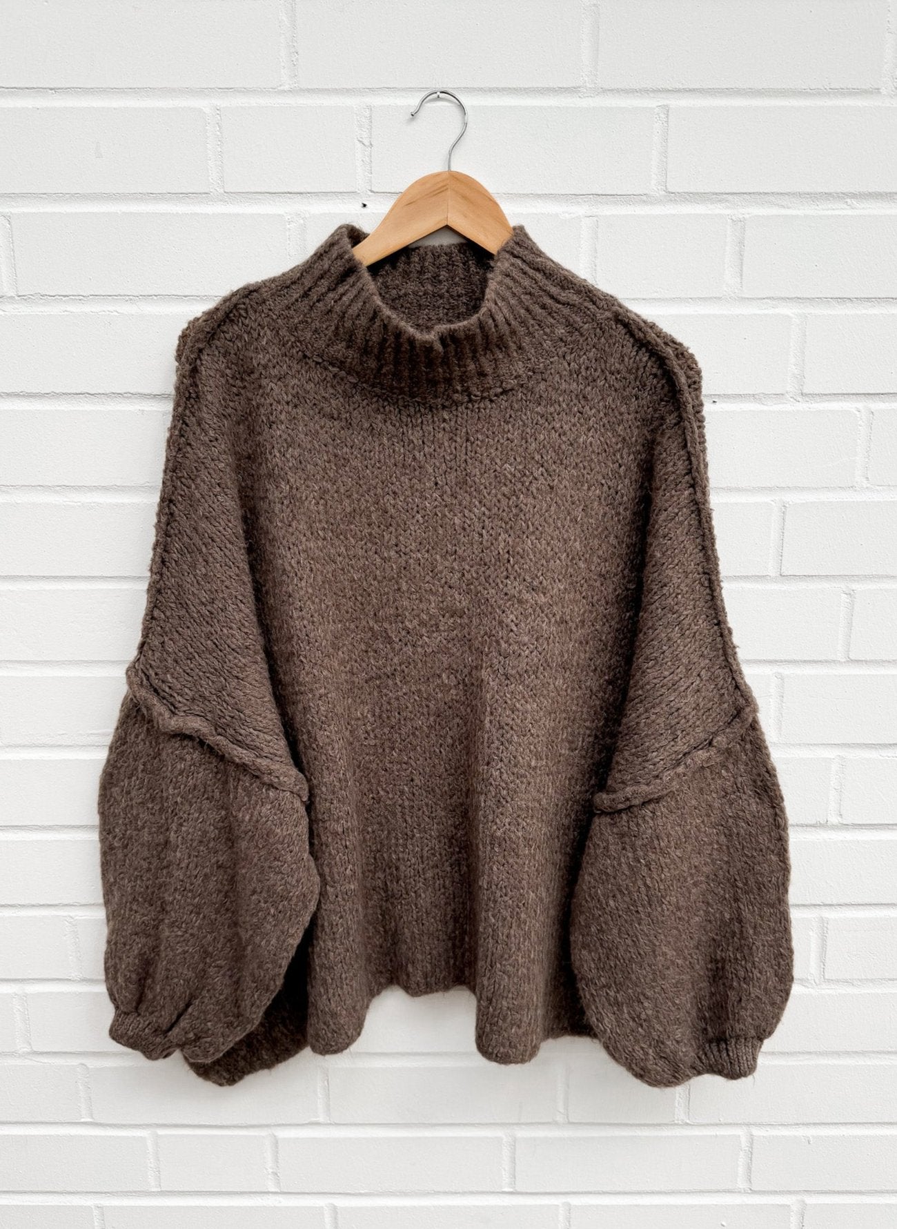 OVERSIZE STRICKPULLOVER MAIRA - versch. Farben